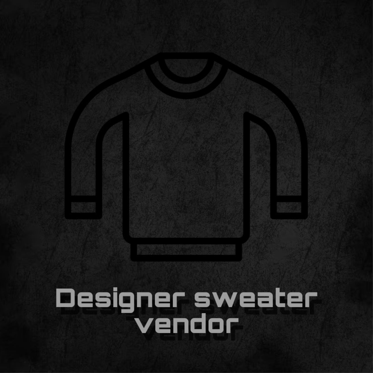 Designer sweater vendor