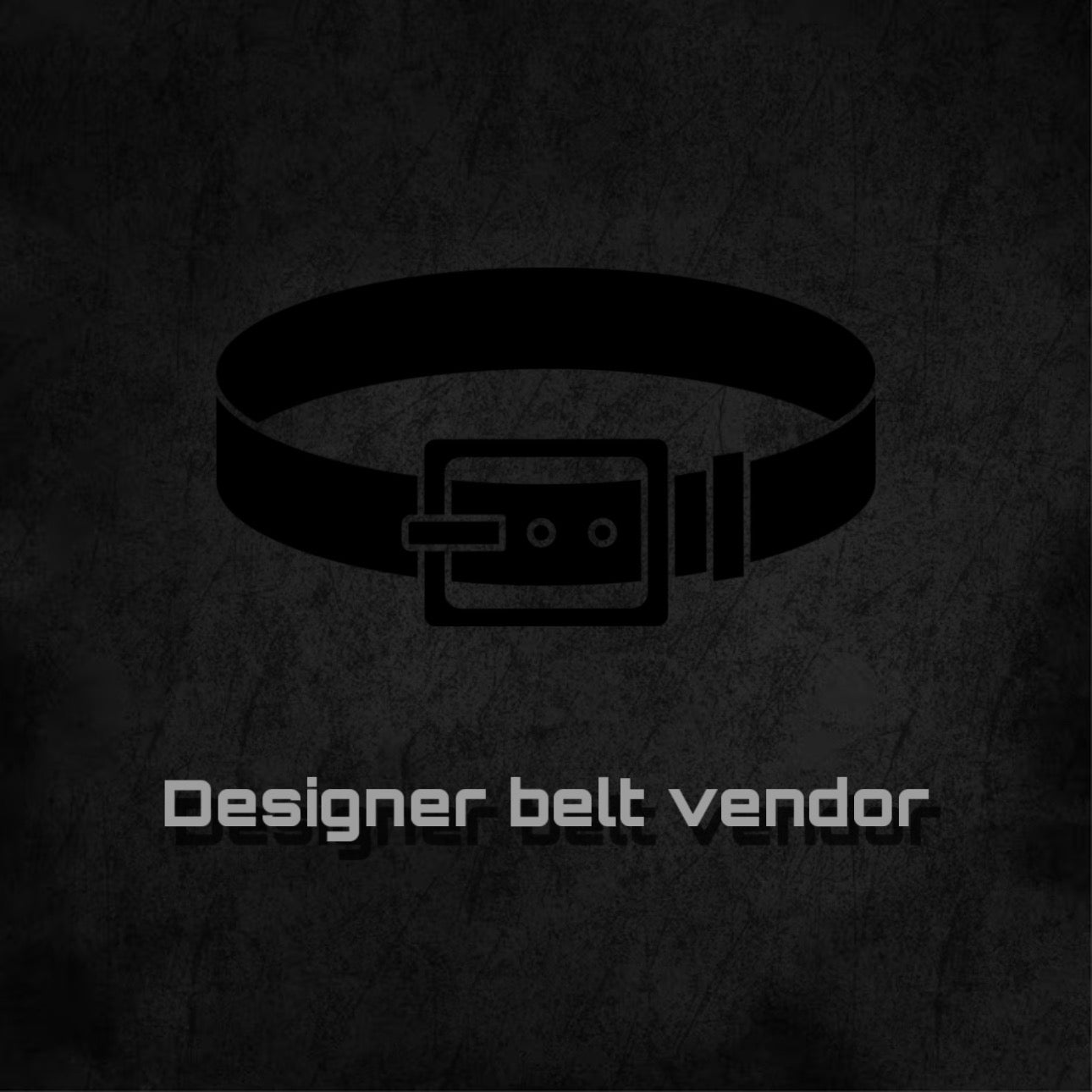 Designer belt vendor