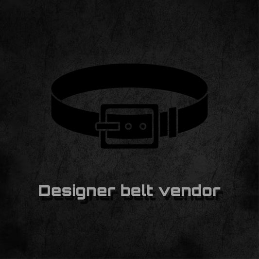 Designer belt vendor